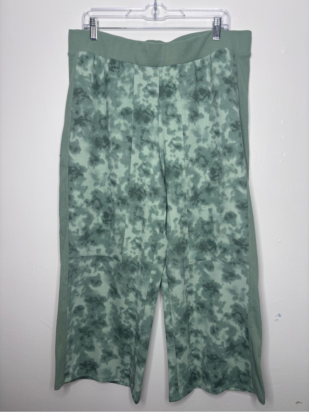 LOGO Lori Goldstein Tie Dye Wide Leg Pants